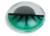 SMART Ojos Móviles Verde 10 mm Pack de 50