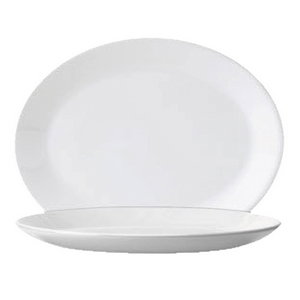 Steelite Simplicity Fuente Oval 34 cm - Fuente de Porcelana para Vajilla (Set de 12) Steelite Simplicity Fuente Oval 34 cm - Fuente de Porcelana para Vajilla (Set de 12)