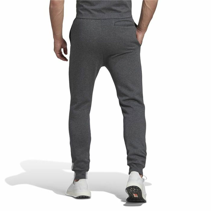 Pantalón Largo Deportivo Adidas Essentials Regular Tapered Gris oscuro