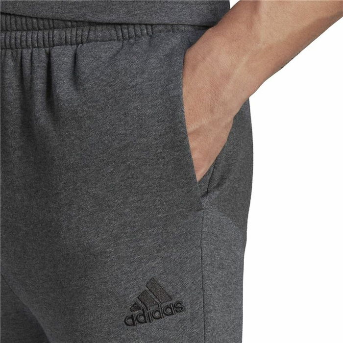 Pantalón Largo Deportivo Adidas Essentials Regular Tapered Gris oscuro