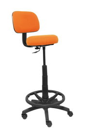 PIQUERAS Y CRESPO Taburete Llanos Ergonómico Bali Naranja