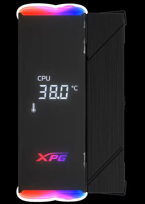XPG MAESTRO PLUS 42SA Enfriador de Aire para CPU con Panel Digital ARGB XPG MAESTRO PLUS 42SA Enfriador de Aire para CPU con Panel Digital ARGB