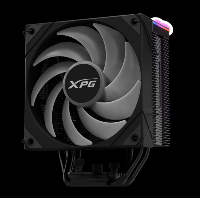 XPG MAESTRO PLUS 42SA Enfriador de Aire para CPU compatible con LGA 1700, AM5, 220W TDP, Iluminación ARGB