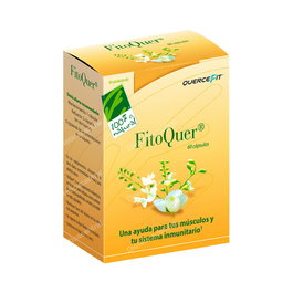 CIEN POR CIEN NATURAL Fitoquer 60 Cápsulas Tecnología Fitosoma Absorción Mejorada Apoyo Sistema Inunitario
