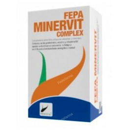 FEPADIET Minervit Complex 20 Cápsulas | Vitaminas y Minerales para Energía y Reducción de Cansancio y Fatiga