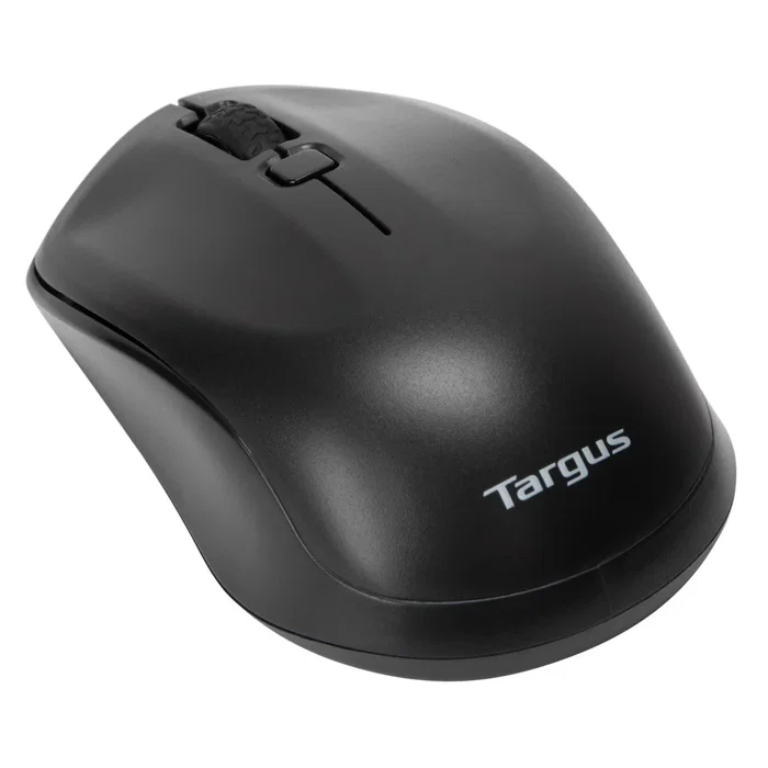 Targus AKM610ES Combo Teclado y Ratón Inalámbrico RF 2.4 GHz Español 100% Completo con Teclado Numérico Negro