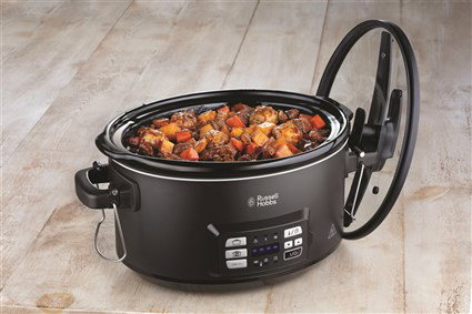 Russell Hobbs 25630-56 Olla de Cocción Lenta al Vacío de Precisión, Hasta Seis Porciones, Ideal para Congelar Comidas Nutritivas