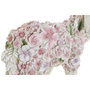 DKD Home Decor Figura de Resina con Flores en Relieve, Pack de 2 Surtido
