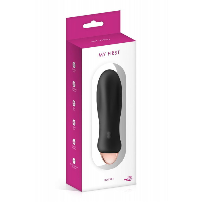 Vibrador My First Negro Silicona Vibrador My First Negro Silicona