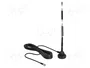 DeLOCK Antena LTE Omnidireccional 5 dBi con conector SMA y cable de 3 m, Negro