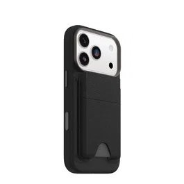 OtterBox Symmetry Cactus Leather MagSafe Wallet Vanta - Negro