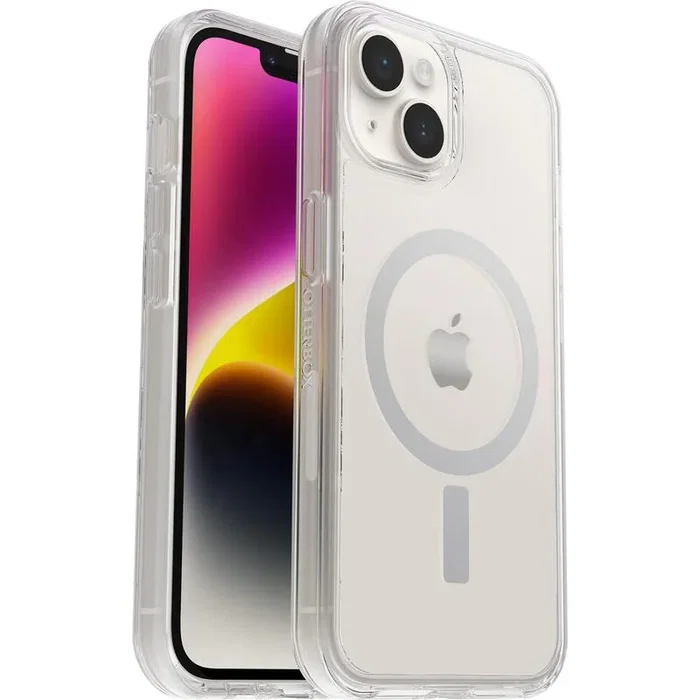 OtterBox Symmetry Series+ Carcasa Trasera para Teléfono Móvil con Compatibilidad MagSafe, Policarbonato y Goma Sintética