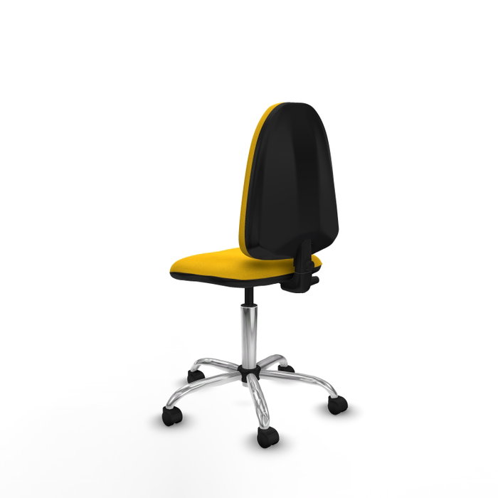 PIQUERAS Y CRESPO Silla de oficina Aýna con mecanismo Contacto permanente, Amarillo PIQUERAS Y CRESPO Silla de oficina Aýna con mecanismo Contacto permanente, Amarillo