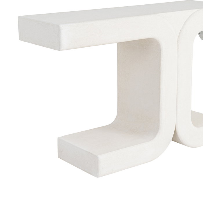 Consola Blanco Dm 120 X 38 X 80,50 cm Consola Blanco Dm 120 X 38 X 80,50 cm