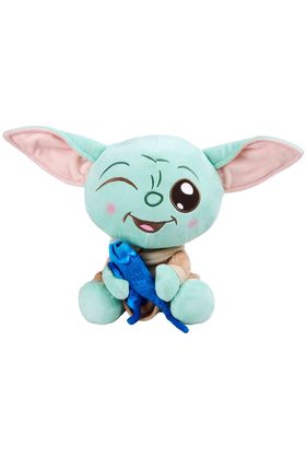 Simba Toys Peluche Grogu con lagartija Star Wars 25cm