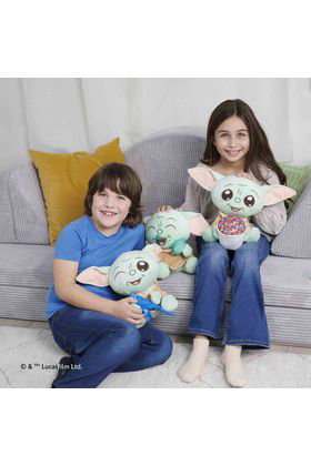 Simba Toys Peluche Grogu con lagartija Star Wars 25cm