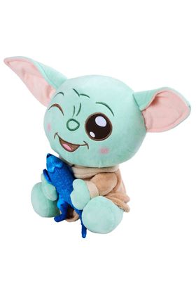 Simba Toys Peluche Grogu con lagartija Star Wars 25cm