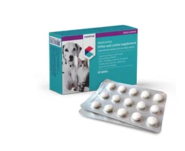 Covetrus Nutricarevet Antiestrés Felino y Canino 30 Comprimidos - Complemento Alimentario para Perros y Gatos