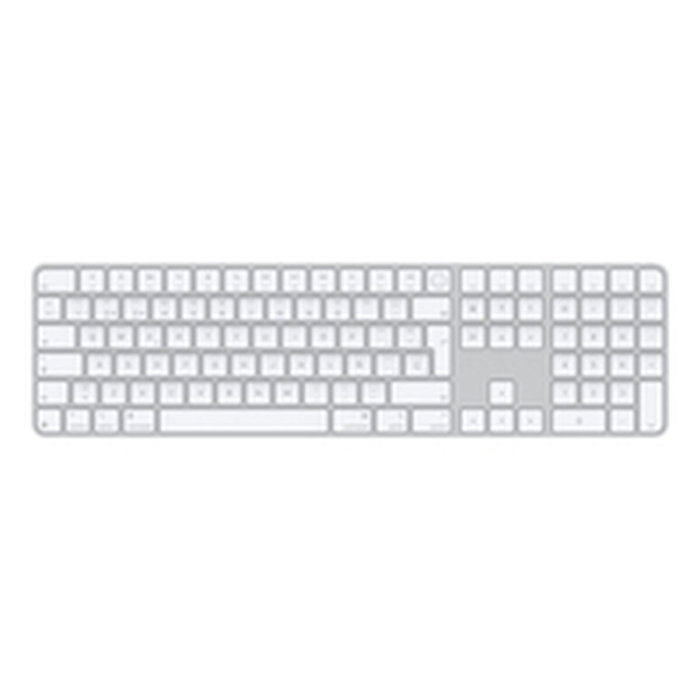 Apple Magic Keyboard con Touch ID y teclado numérico Blanco QWERTY Español