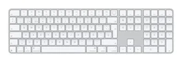 Apple Magic Keyboard con Touch ID y teclado numérico, Blanco, QWERTY Español