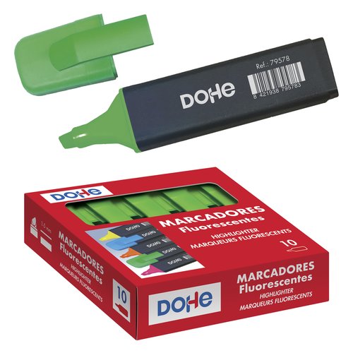 DOHE Marcador Fluorescente Verde DOHE Marcador Fluorescente Verde