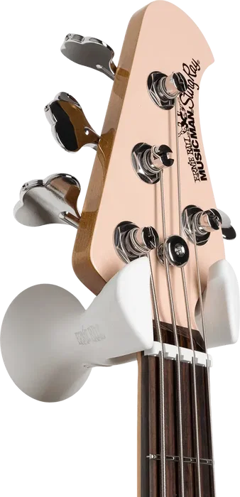 Ernie Ball Soporte Pared M Hanger para Guitarra y Bajo - Blanco