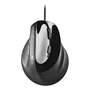 NGS SAMSARA Ratón Ergonómico Vertical para Mano Derecha, Silencioso, Laser, 3200 DPI, USB Tipo A, Negro