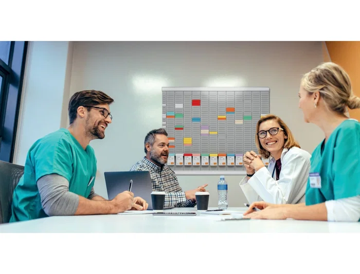 Nobo T-Card Ficha para Plannings de Cartulina 170 gr Color Verde Pack 100 Unidades