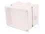 ELEKTRO-PLAST NASIELSK EP-LUX Caja de Conexiones Blanca con Diafragmas