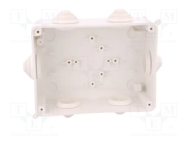 ELEKTRO-PLAST NASIELSK EP-LUX Caja de Conexiones Blanca con Diafragmas ELEKTRO-PLAST NASIELSK EP-LUX Caja de Conexiones Blanca con Diafragmas