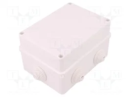 ELEKTRO-PLAST NASIELSK EP-LUX Caja de Conexiones Blanca con Diafragmas