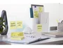 Post-it Dispensador de notas Super Sticky Z-Notes Negro con 1 bloc amarillo