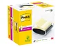 Post-it Soporte Bloc Notas Adhesivas Quita y Pon Super Sticky Z Notes Negro 76x76 mm