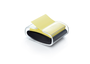 Post-it Dispensador de notas Super Sticky Z-Notes Negro con 1 bloc amarillo