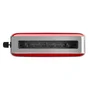 Orbegozo TOV 6200 Tostadora Vintage 850W, Acero Inoxidable, Ranura Larga Extra-ancha 35mm para 1 Rebanada, 6 Niveles de Tostado, Función Descongelar, Rojo