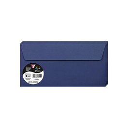 Sobre Clairefontaine Pollen 110X220 120G Azul Noche Paquete De 20