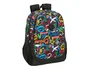Safta Mochila Adaptable a Carro Graffiti Colors 32x44x16cm