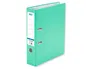 Elba Archivador de palanca en cartón forrado PVC, Rado Top, Folio, lomo 80 mm, Verde menta