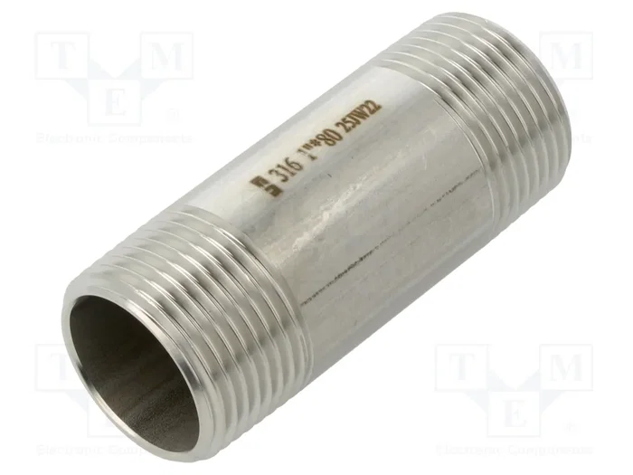 GEBO Conector de Conexión AISI 316L 80mm G316 GEBO Conector de Conexión AISI 316L 80mm G316