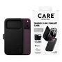 PanzerGlass CARE™ Tango 2-in-1 Wallet Case Negro con MagSafe para iPhone 18 Pro Max y 17 Pro Max