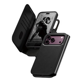 PanzerGlass CARE™ Tango 2-in-1 Wallet Case Negro con MagSafe para iPhone 18 Pro Max y 17 Pro Max