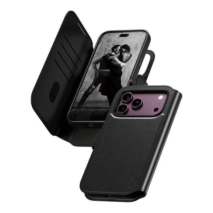 PanzerGlass CARE™ Tango 2-in-1 Wallet Case Negro con MagSafe para iPhone 18 Pro Max y 17 Pro Max PanzerGlass CARE™ Tango 2-in-1 Wallet Case Negro con MagSafe para iPhone 18 Pro Max y 17 Pro Max