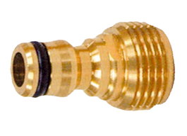 PLUVIA Adaptador de Grifo Macho 3/4 Latón/Goma PL-KB7