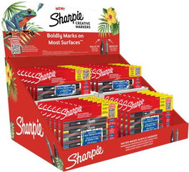 SHARPIE Expositor de sobremesa 24 estuches Creative Markers surtidos