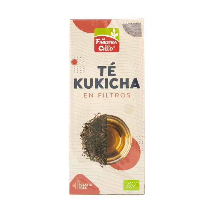 LA FINESTRA SUL CIELO Té Kukicha Infusión 25 bolsitas LA FINESTRA SUL CIELO Té Kukicha Infusión 25 bolsitas