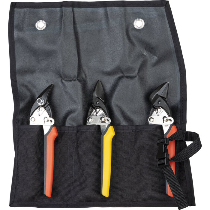 Bessey Set de tijeras de chapa rectas y de formas DSET15