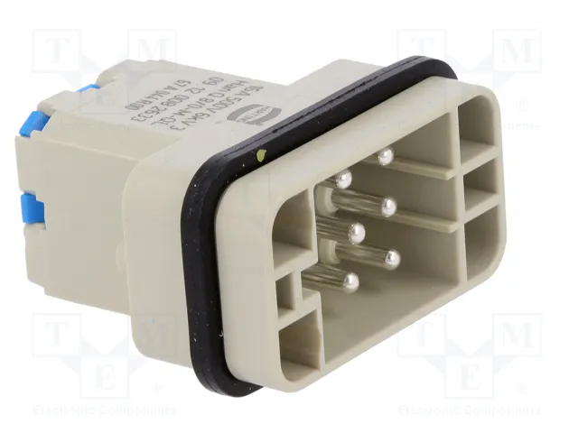 HARTING Han Q Conector HDC Macho 8+PE