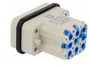 HARTING Han Q Conector HDC Macho 8+PE