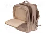 NATEC CAMEL LITE Mochila de viaje beige para portátil de 15,6 pulgadas