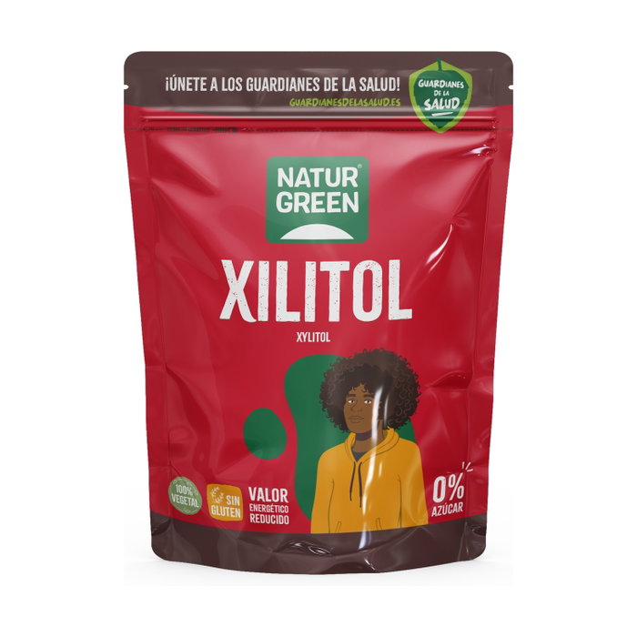 NaturGreen Xilitol de Abedul 500 g - 100% edulcorante natural NaturGreen Xilitol de Abedul 500 g - 100% edulcorante natural